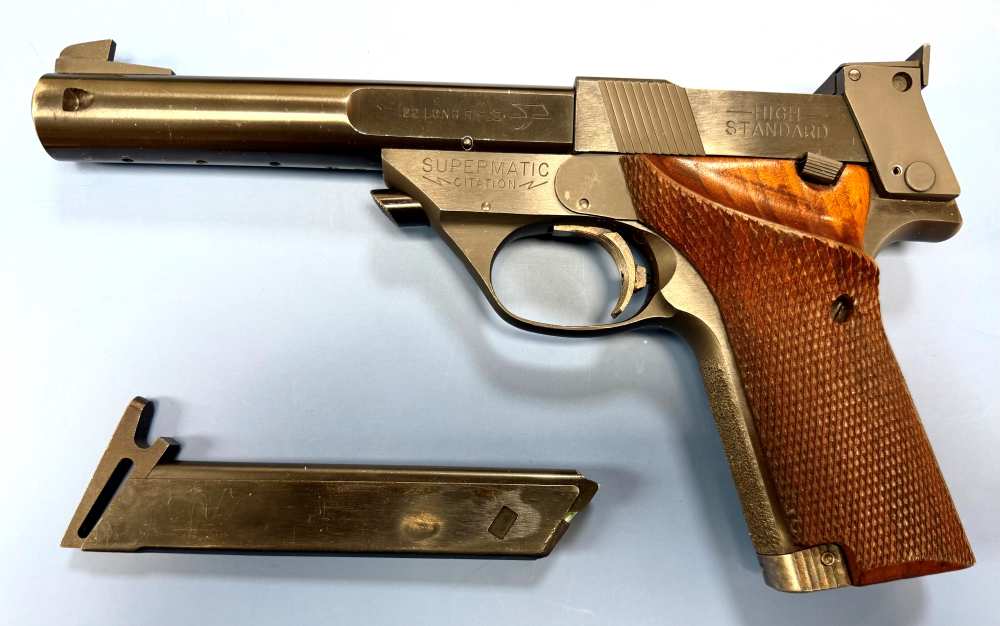 HIGH STANDARD Supermatic Citation 5.5"  Model 107 Military-img-0