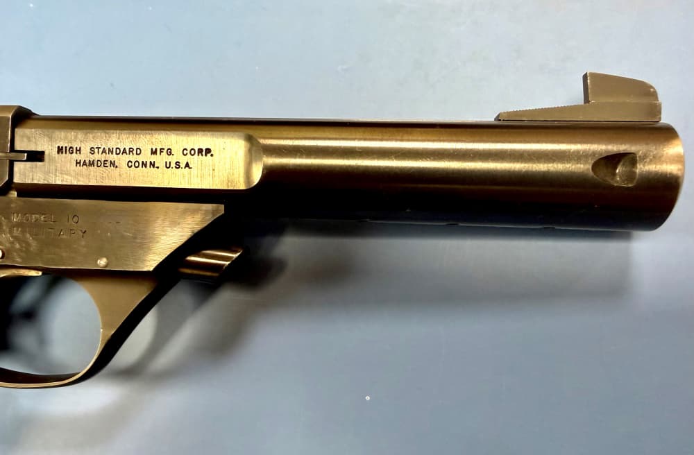 HIGH STANDARD Supermatic Citation 5.5"  Model 107 Military-img-6