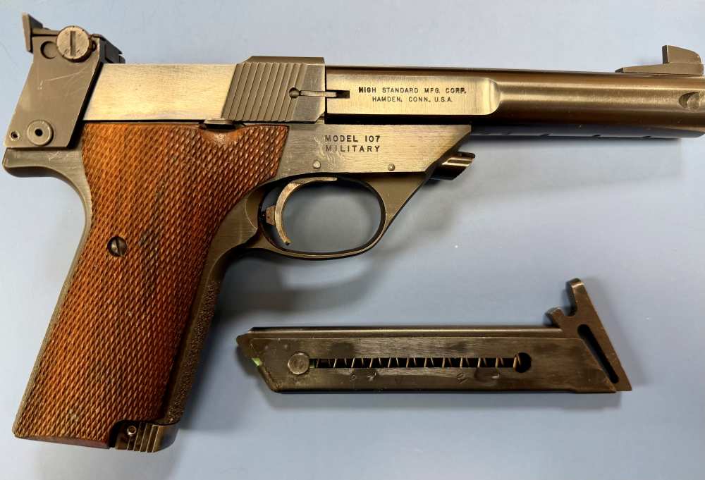 HIGH STANDARD Supermatic Citation 5.5"  Model 107 Military-img-1