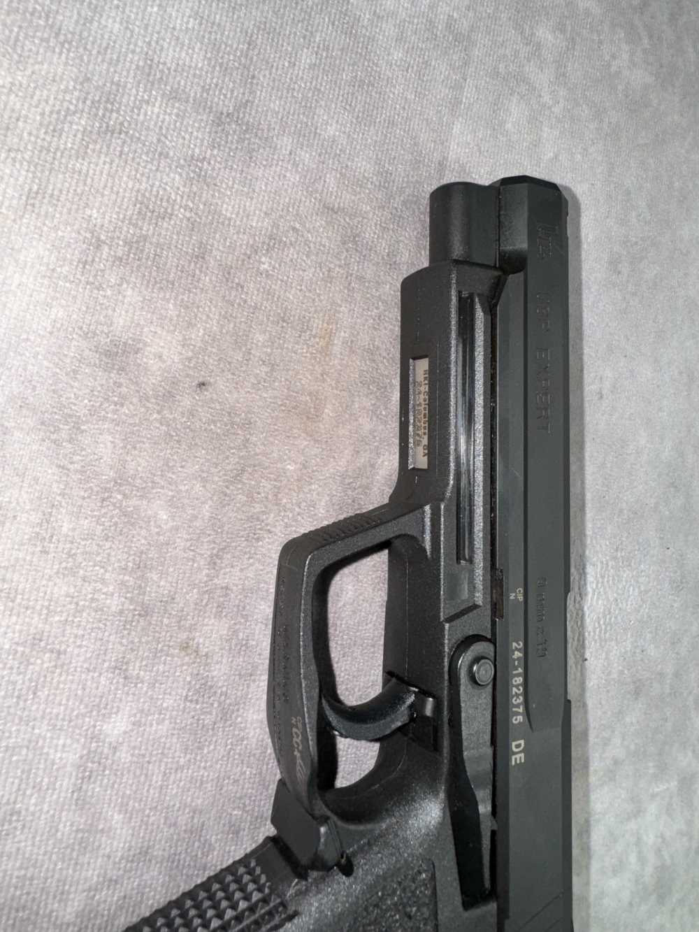 USED! HECKLER & KOCH USP EXPERT 9MM NO JET FUNNEL BOX 2 MAGS -img-6