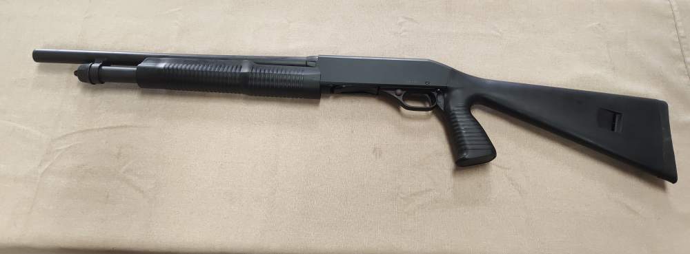Stevens 320 by Sun City Manufacturing 12ga Pump Action w/ Pistol Grip Stock-img-0