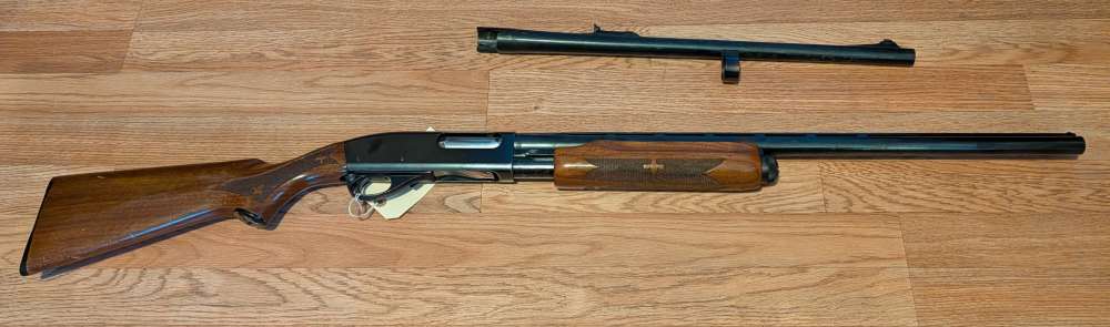 Remington 870 Wingmaster 12 Gauge Pump Action Shotgun - 2 Barrels-img-4