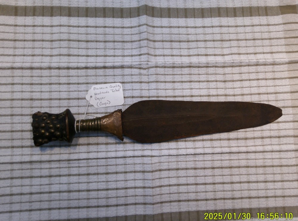 Congo dagger from late 1800's Knife-img-0