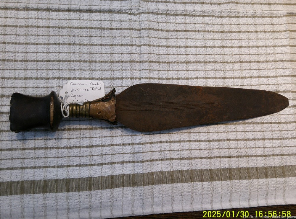 Congo dagger from late 1800's Knife-img-2