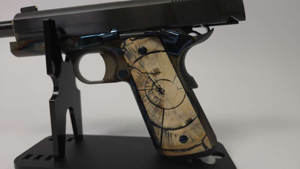 Nighthawk Custom Turnbull VIP .45 ACP: True Mammoth Ivory Grips - NIB-img-11