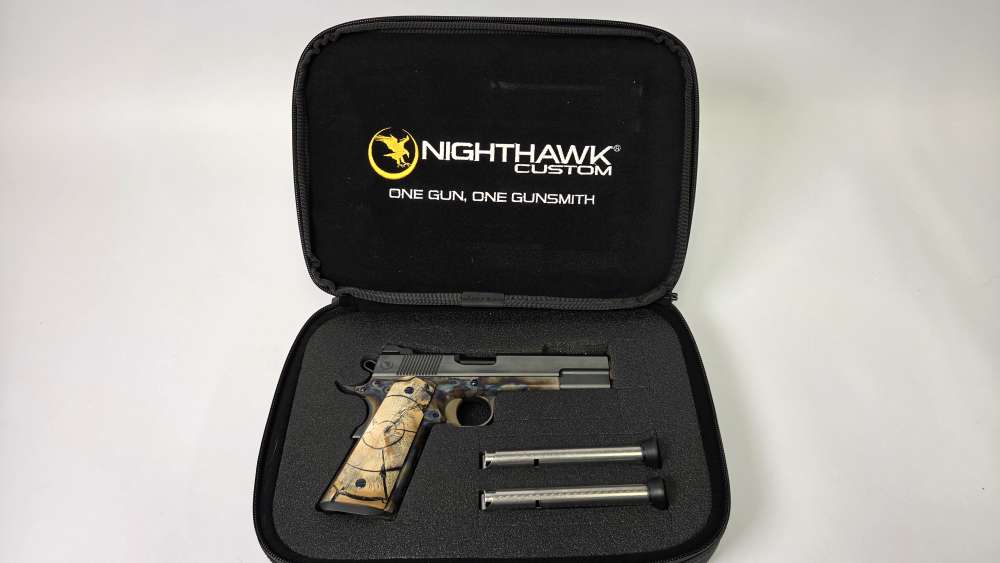 Nighthawk Custom Turnbull VIP .45 ACP: True Mammoth Ivory Grips - NIB-img-1