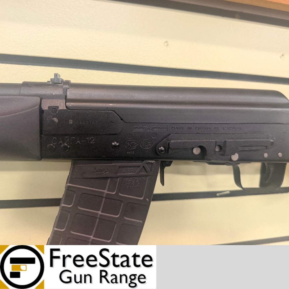 Russian Saiga-12 — Russian Izhmash Mfg. — Unconverted  — 12 GA — Cond. 9/10-img-3
