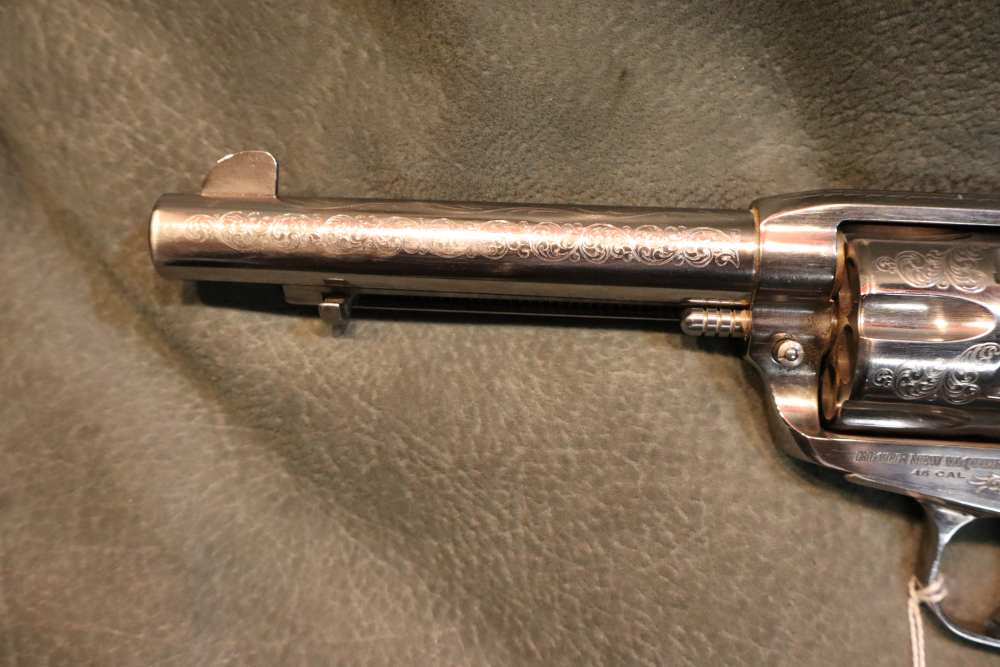 Ruger New Vaquero Engraved High Gloss Stainless 45LC-img-4