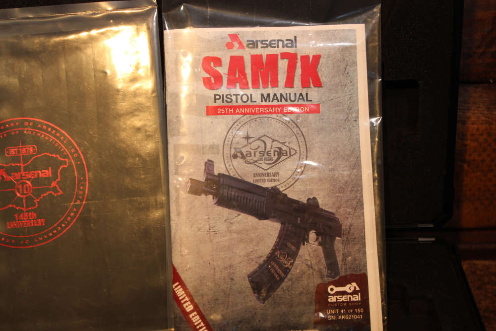 Arsenal Bulgaria SAM7K Anniversary 7.62x39mm 8.5" bbl w/ Box-img-29