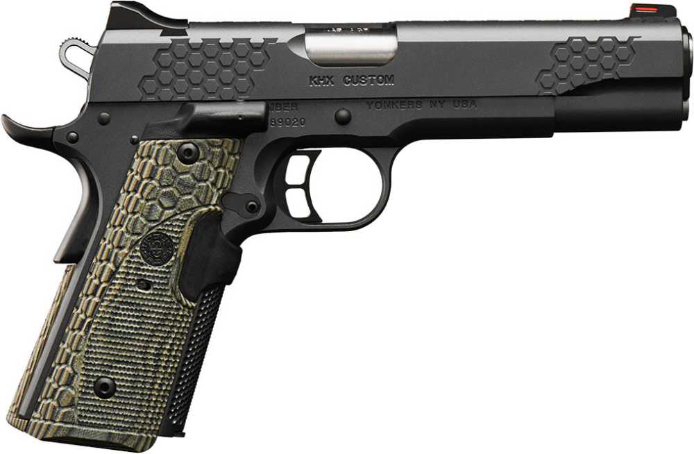 Kimber KHX Custom 45Acp Semi Auto 1911 5" with Laser Grips-img-0