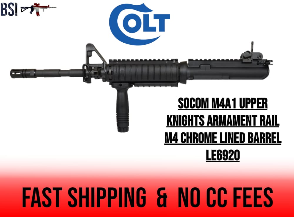Colt M4A1 Complete Upper 5.56 SOCOM LE6920-img-0