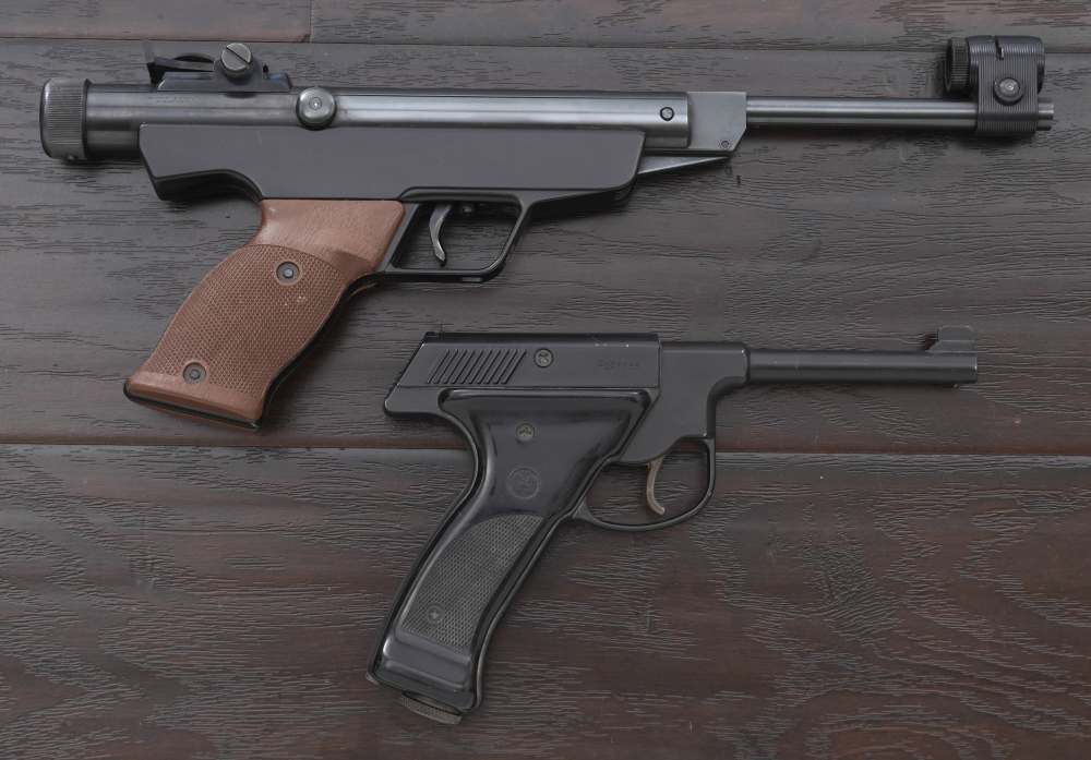 Lot of 2 Air Pistols: RWS Diana Model 6 and Healthways Plainsman 175-img-3