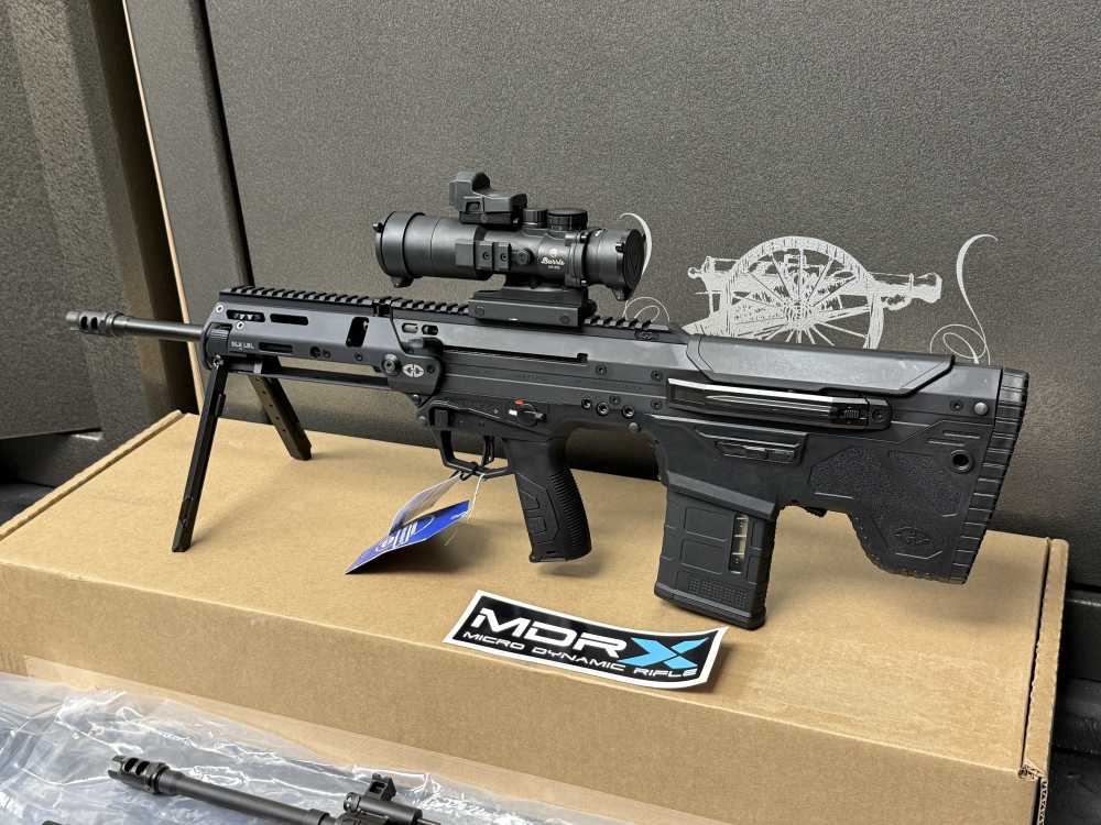 Desert Tech MDRX 6.5CM 5.56 300BLK 3 Caliber Black Label Burris PS! NR!-img-2
