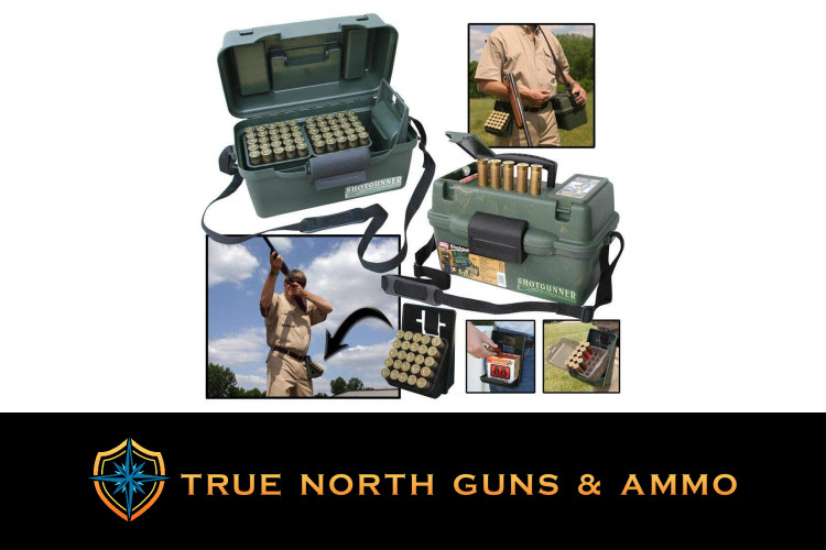 MTM Shotgun Hunter Box - 12 Gauge Wild Camo Ammo Case-img-0