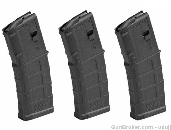 3 Magpul PMAG New Gen M3 30 Magazine BLK MAG557-img-0