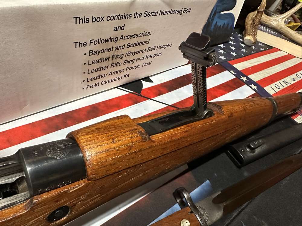 Exceptional Match Mitchell’s Mausers M48A 8mm Rifle+Bayonet +Sling + Gear -img-17