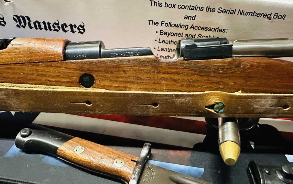 Exceptional Match Mitchell’s Mausers M48A 8mm Rifle+Bayonet +Sling + Gear -img-33