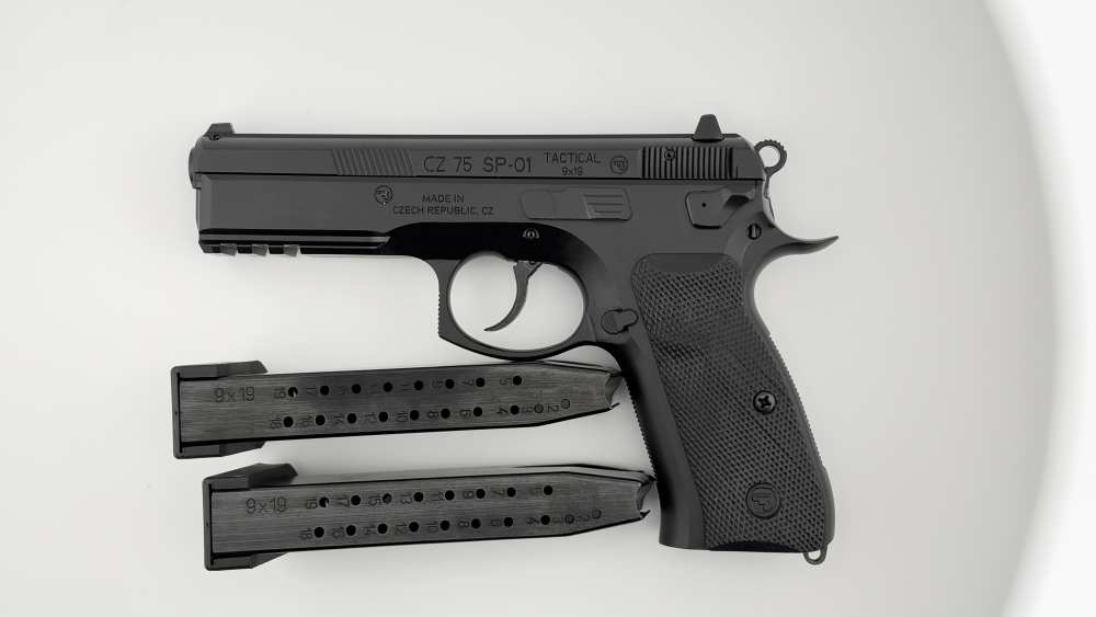 CZ 75 SP-01 Tactical 9mm 4.61" Barrel 19-Rounds-img-1