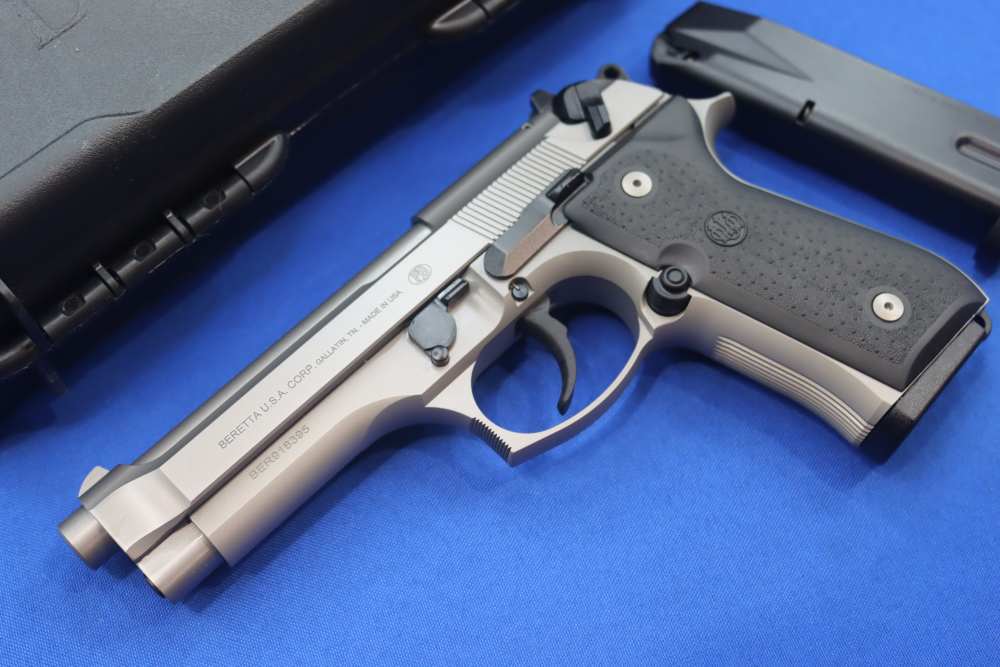 Beretta Model 92FS INOX Pistol 9MM Luger Stainless 92 FS SA DA 15RD NEW USA-img-1