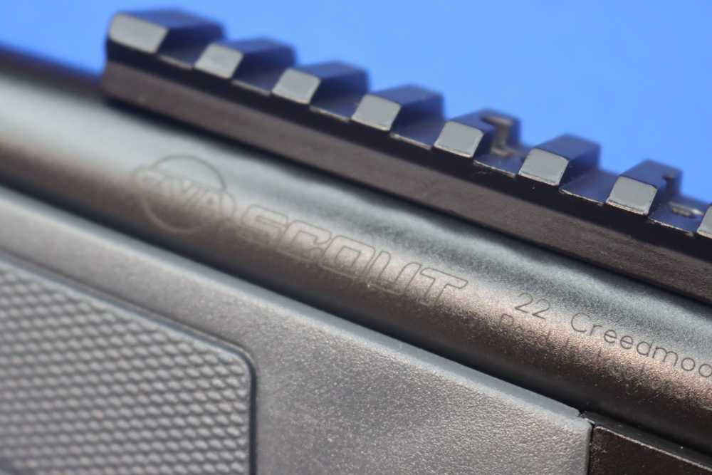 CVA Model SCOUT V3 Rifle 22 CREEDMOOR 20" Threaded STEALTH GRAY New-img-21