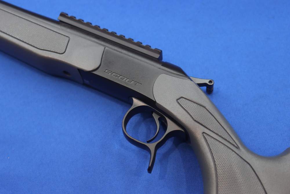 CVA Model SCOUT V3 Rifle 22 CREEDMOOR 20" Threaded STEALTH GRAY New-img-16
