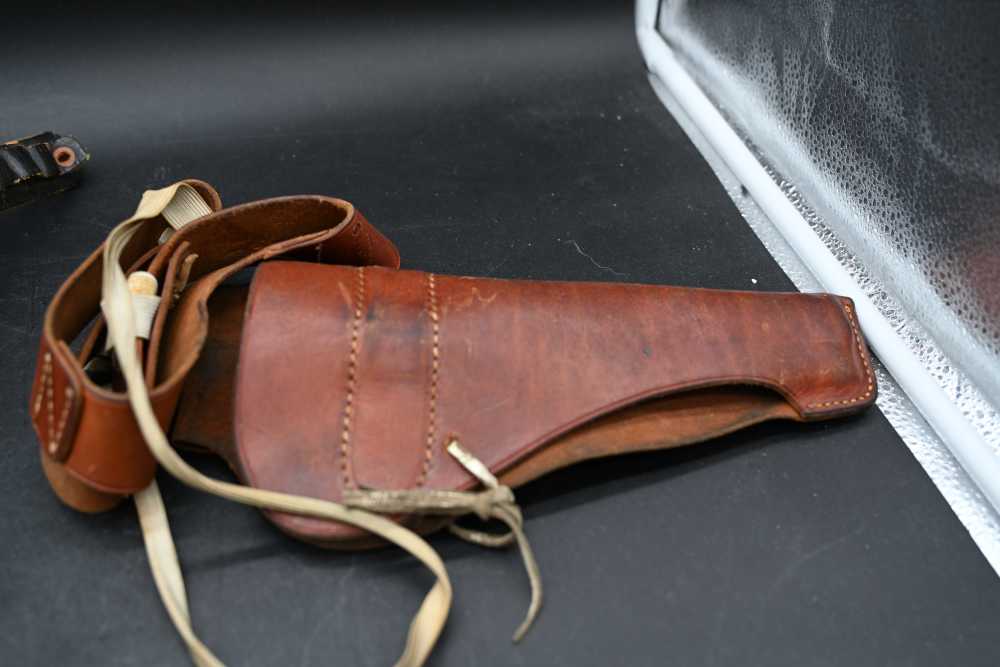 Hawes Western Marshall .44 Mag 6 3/8" SA Revolver 3 Holsters-img-17