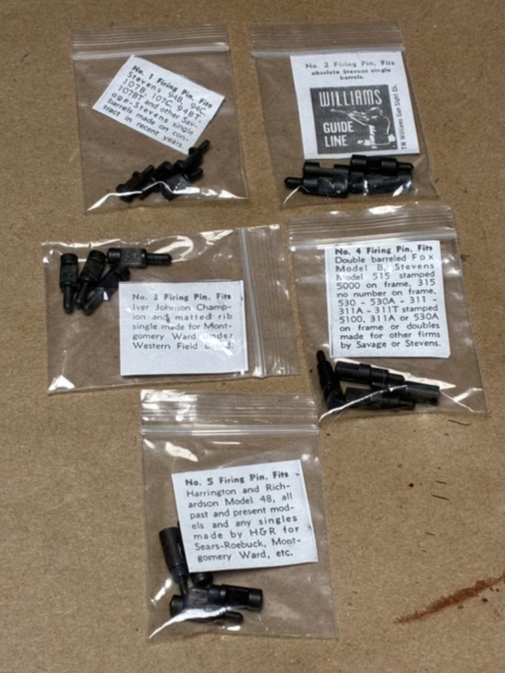 Stevens H&R shotgun firing pin replacement set-img-0