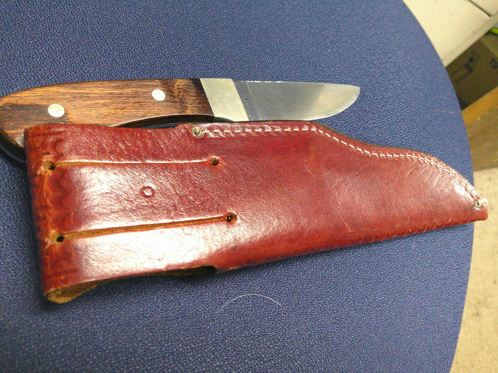 Vintage Case XX Arapaho Fixed Blade Knife Made in 1981-img-4