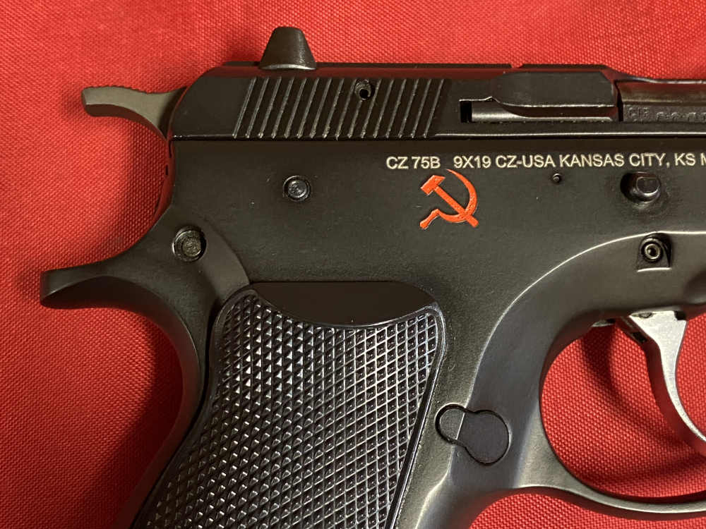 CZ 75 Cold War Commemorative Used In Excellent Condition                   -img-4