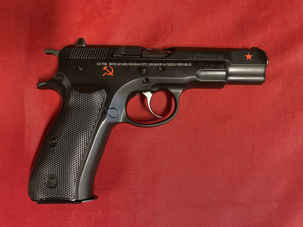 CZ 75 Cold War Commemorative Used In Excellent Condition                   -img-1