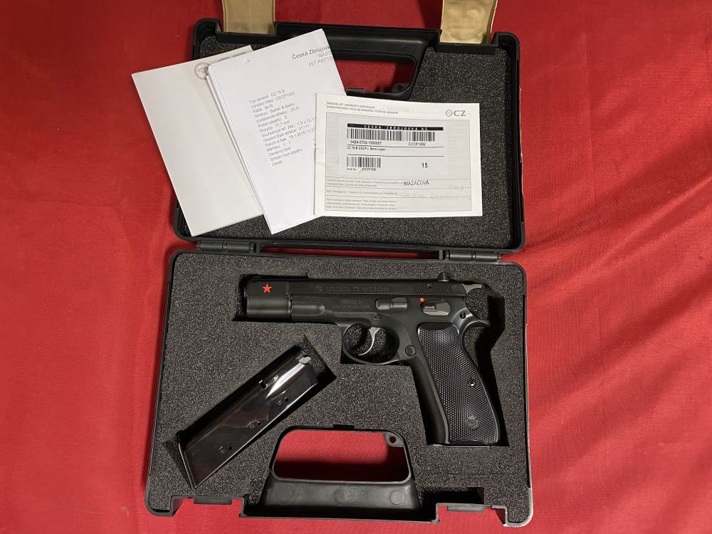 CZ 75 Cold War Commemorative Used In Excellent Condition                   -img-0
