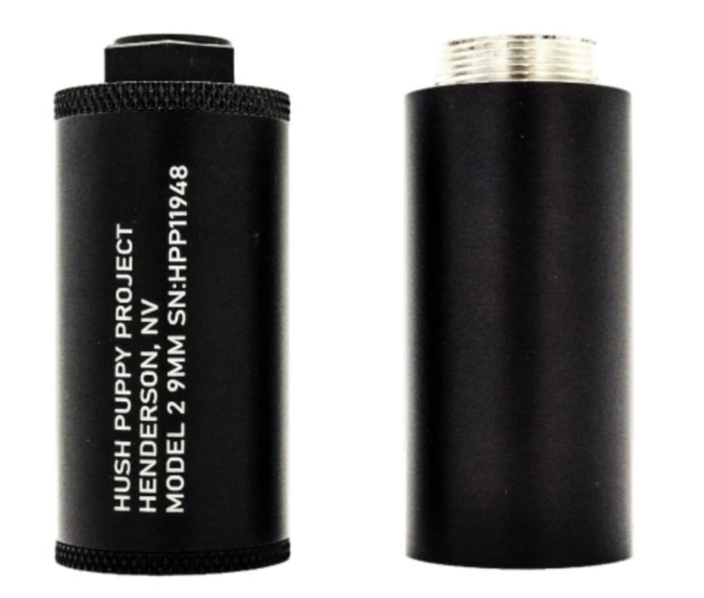 Hush Puppy Project Model 2 HPP-M2-9 Silencer / Suppressor Matte Black -img-0