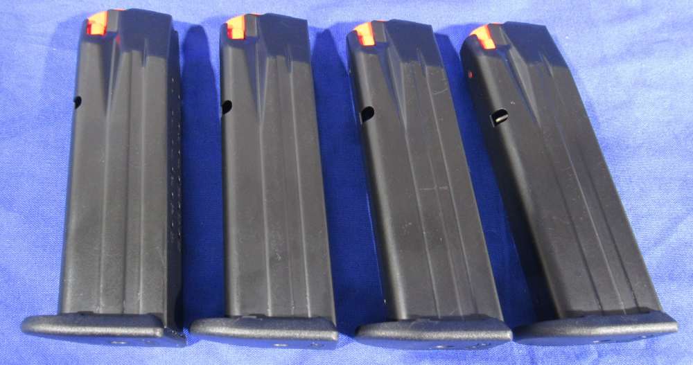 Lot of 4 Walther PDP Compact 9mm 15 Round Magazines - Factory Originals-img-4