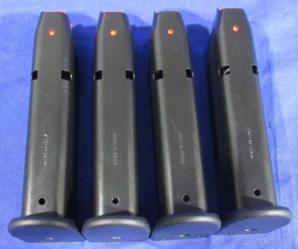 Lot of 4 Walther PDP Compact 9mm 15 Round Magazines - Factory Originals-img-5