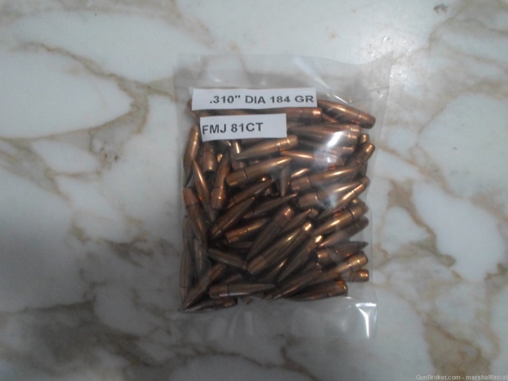 .310" Dia 184 Gr FMJ 81ct-img-0