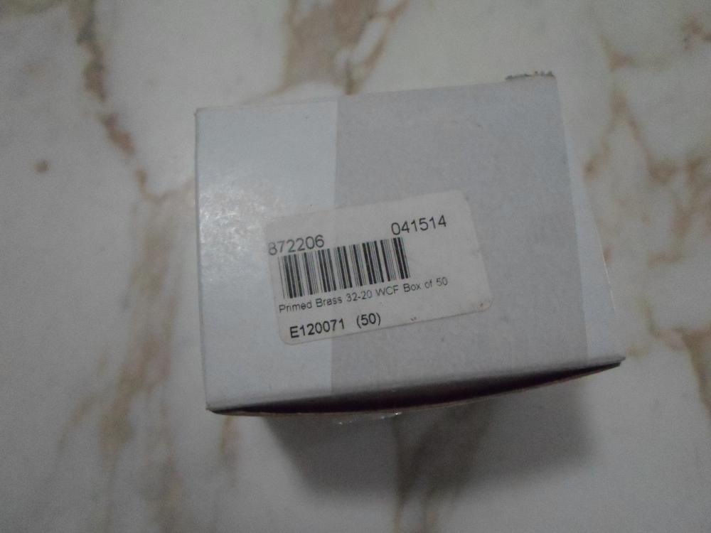 Winchester W-W 32-20 Primed Brass Cases 44ct-img-0