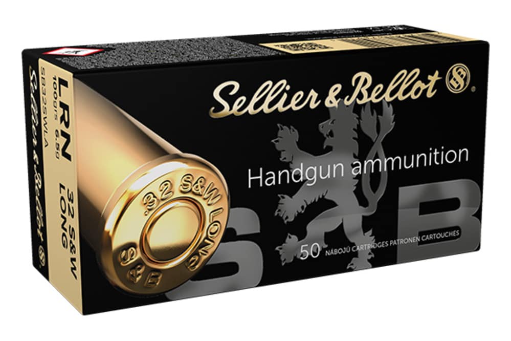 S&B .32 S&WL LRN 100 Gr 50 rd Brass SB32SWLA NIB No Credit Card Fee-img-0