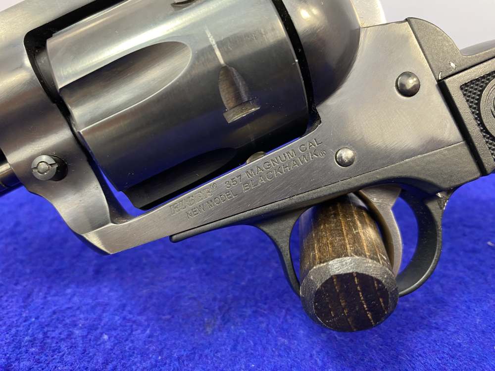 2017 Ruger New Model Blackhawk .357 Mag Blue 4.62" *CLASSIC RUGER REVOLVER*-img-7