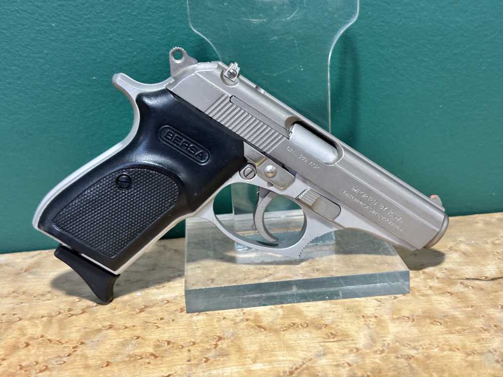 Bersa Nickel Thunder 380 Da/Sa .380 ACP Walther PPK Clone-img-0