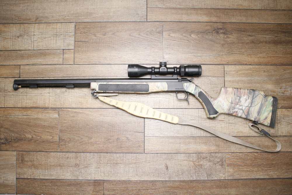 CVA Accura V2 50 Cal Muzzleloader with Nikon Scope-img-0
