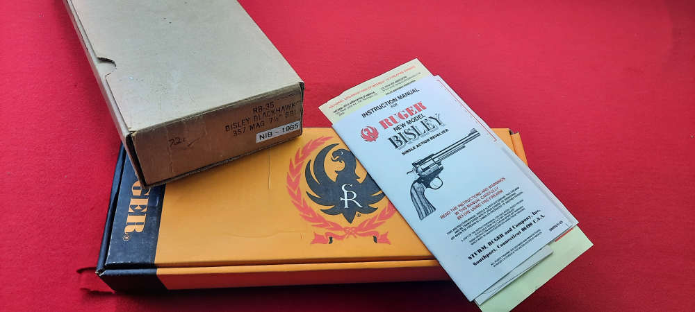 Ruger New Model Blackhawk Bisley .357 mag 7 1/2" *1985 Mfg* NIB! NR-img-9