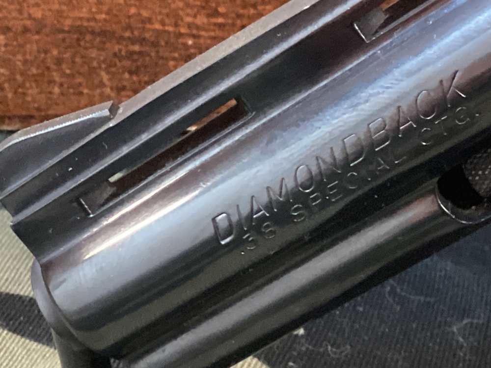COLT DIAMONDBACK 38 SPECIAL REVOLVER-img-5