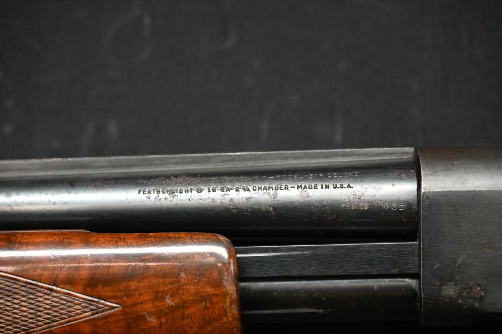 Ithaca Model 37R Deluxe 16 Gauge Pump Shotgun 24" Poly-Choke-img-19