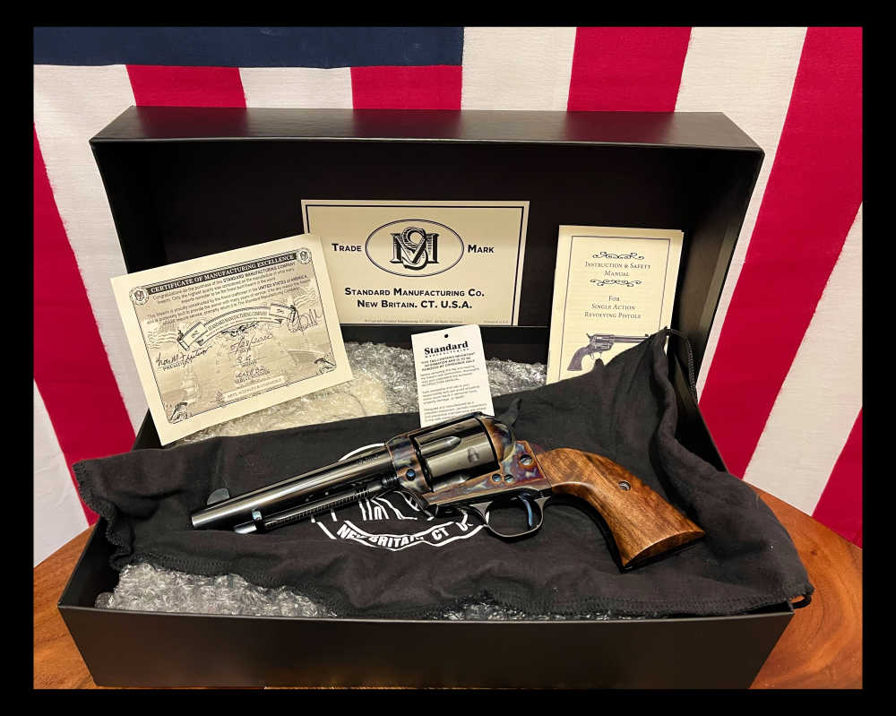 Standard Manufacturing Single Action Revolver .45 Colt 5.5" Barrel-img-9