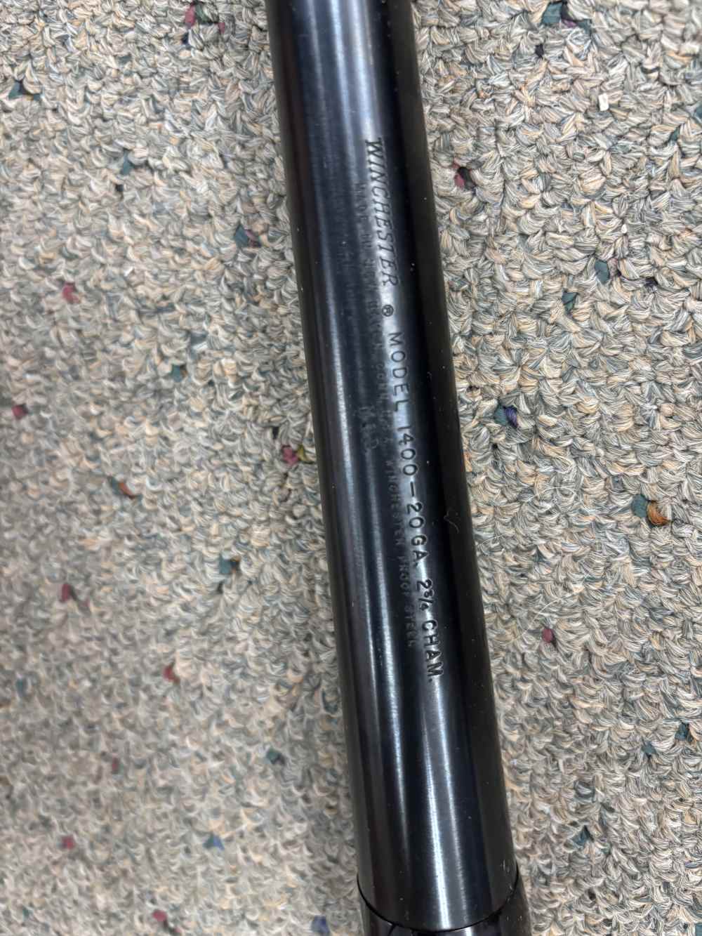 Winchester 1400 Mark II 20 Ga 28” modified original box and manuals-img-13