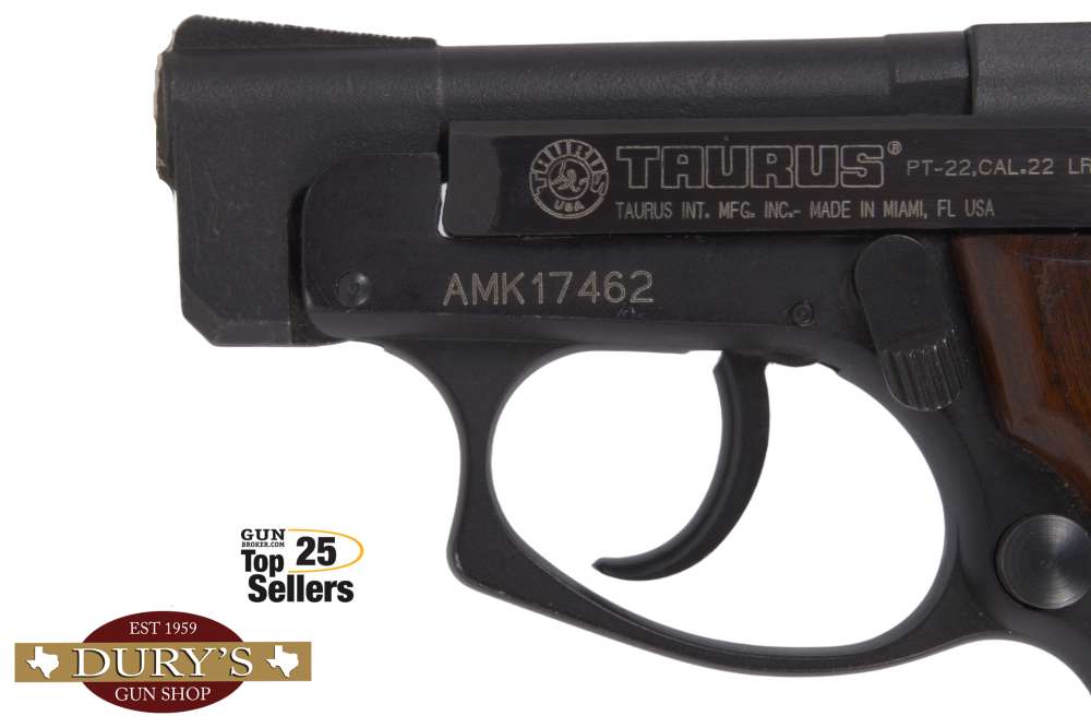 Taurus PT-22 22LR Dury's #42233-img-3