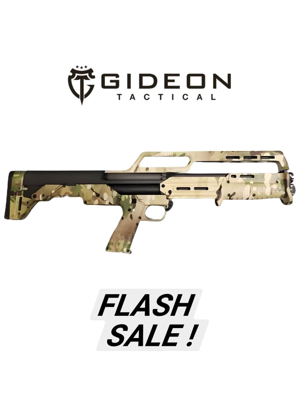 KelTec KS7 - 12Ga Pump Shotgun - 18.5" - Green Multicam-img-0