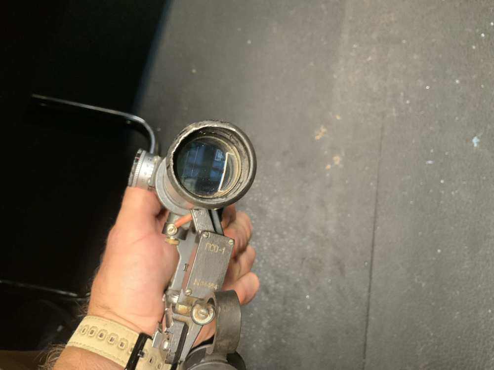 Original Russian SVD Dragonov Sniper scope - excellent -img-2