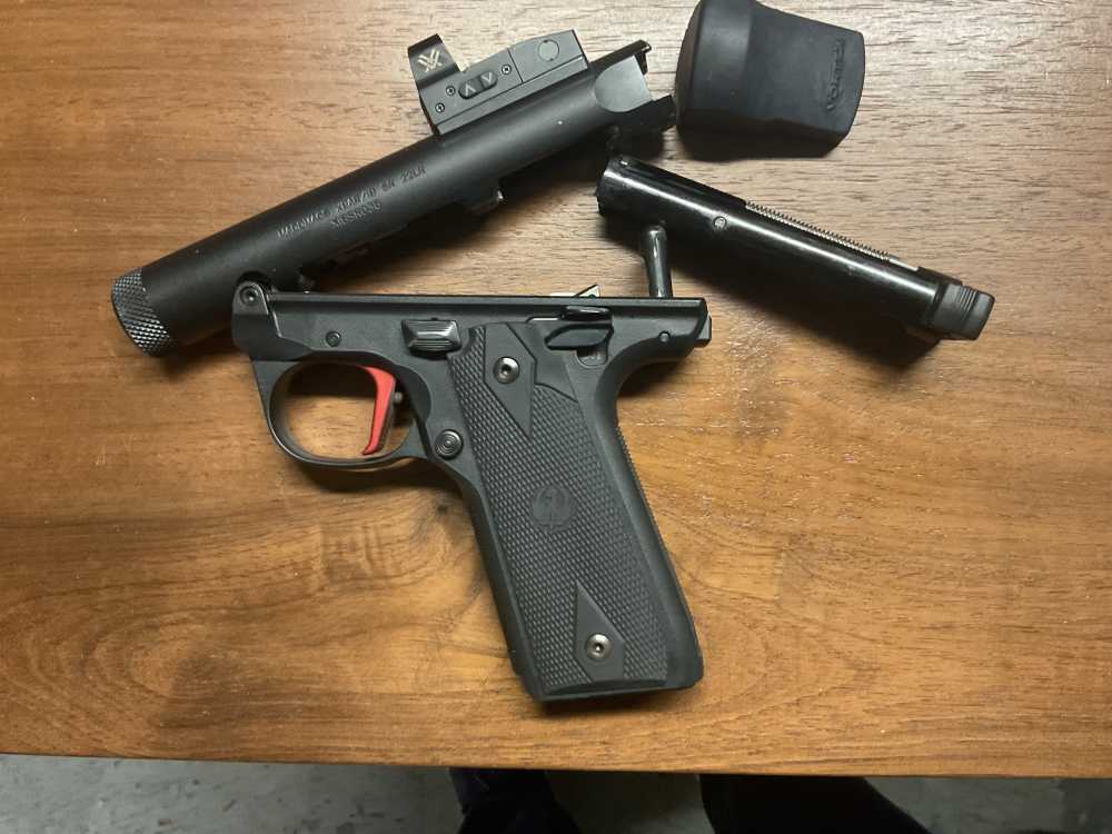 Ruger MK IV Maddmacs 2.5” Barrel, Vortex Venom, Apex Trigger -img-3