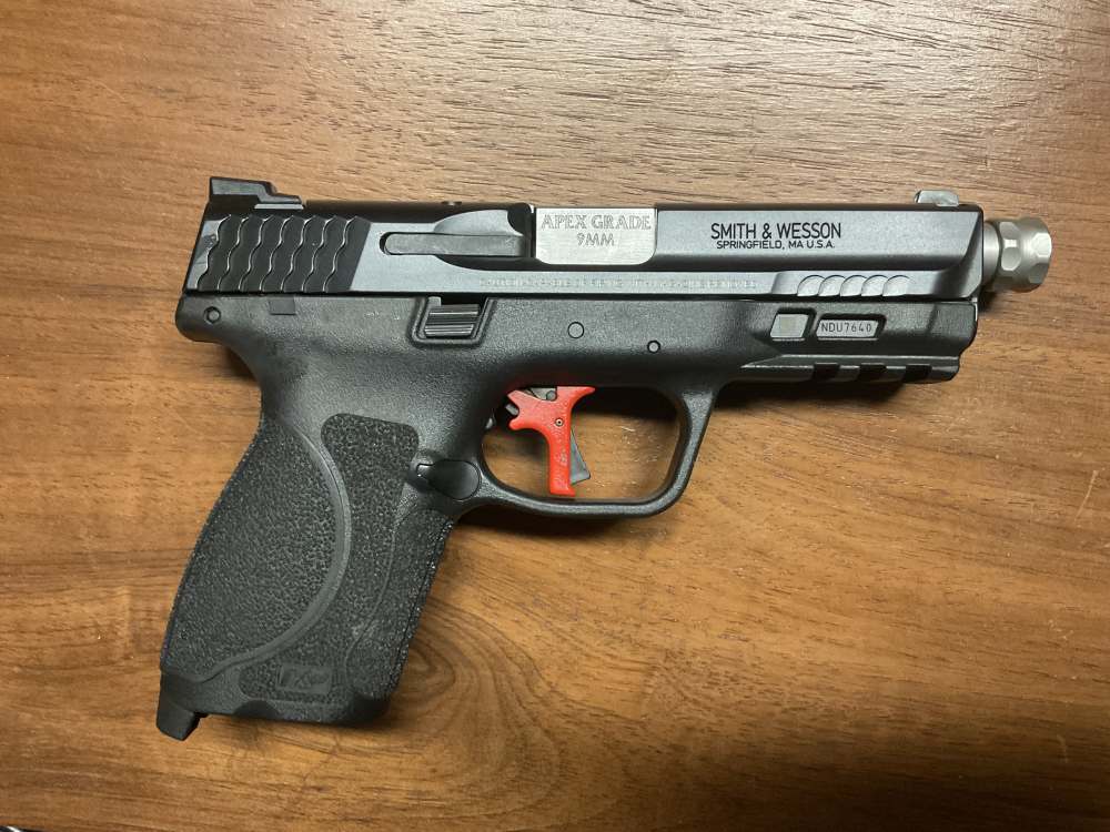 S&W M&P 2.0 Compact with Apex Threaded Barrel and Apex Trigger-img-2